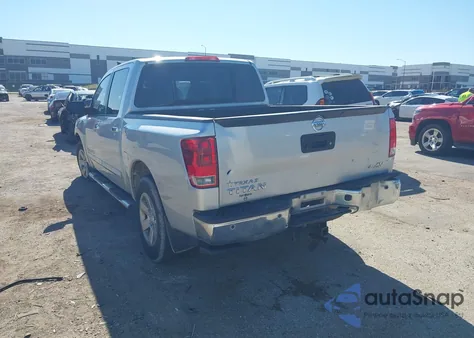 2014 Nissan Titan Sv из США, поврежденный, VIN 1N6BA0ED3EN517673